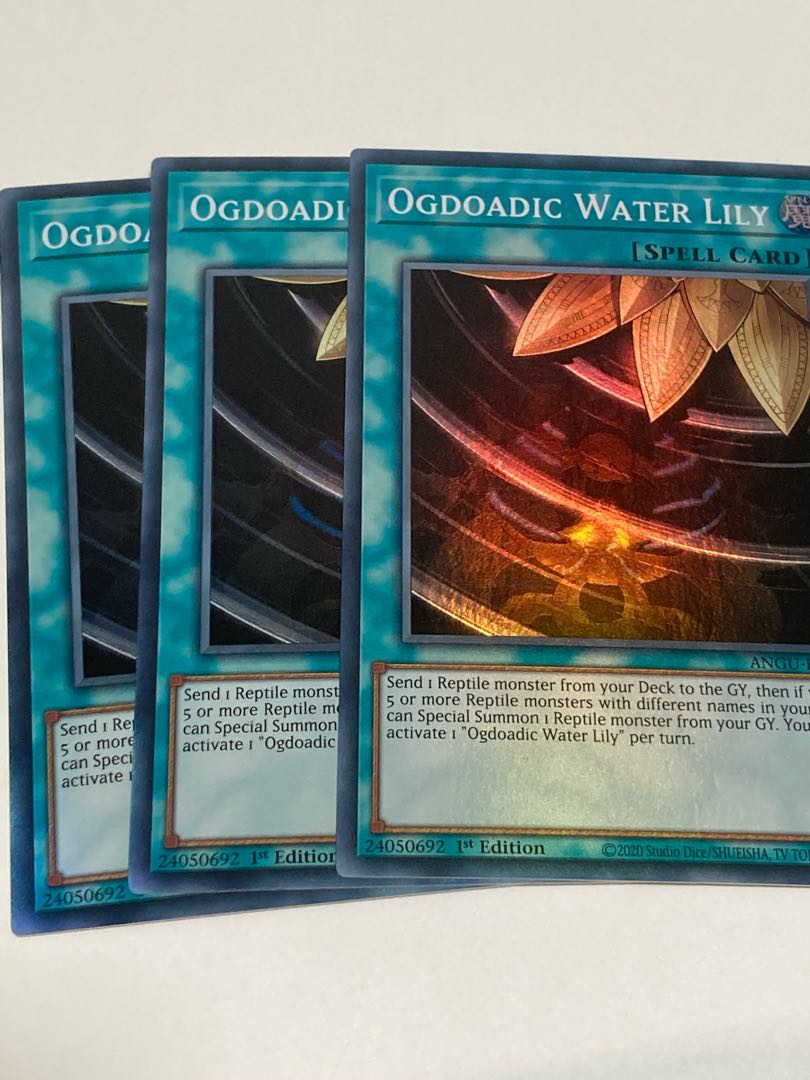 Ogdoadic Water Lily English EU edition 3 copies