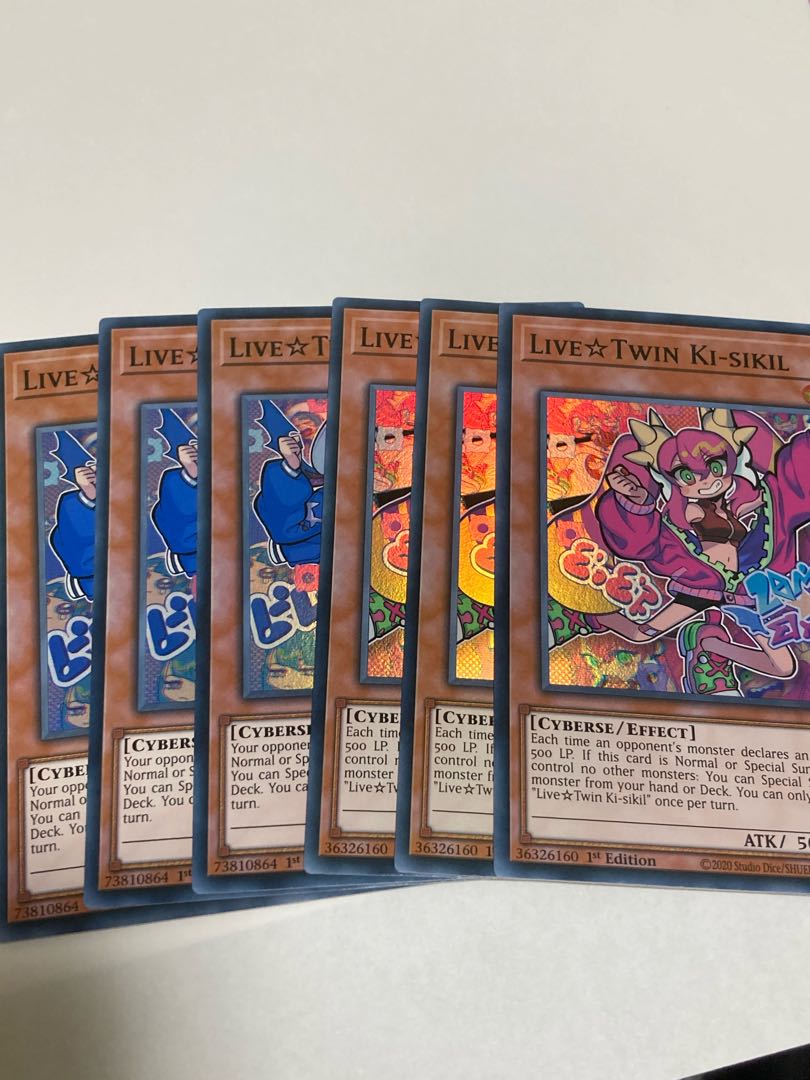 Exclusive Live☆Twin Lil-la Kiskil English edition EU edition 3 copies Secret Password English edition EU edition 3 copies Witchcrafter Madame Verre English edition EU edition 3 copies