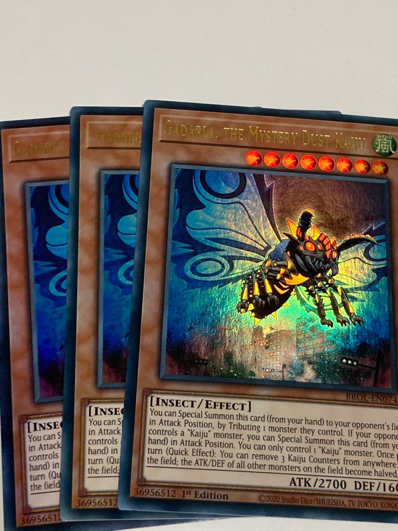 Gadarla, the Mystery Dust Kaiju English EU edition 3 copies