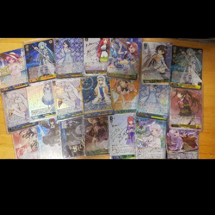 1口ヴァイスシュバルツ一周年記念サイン確定パック