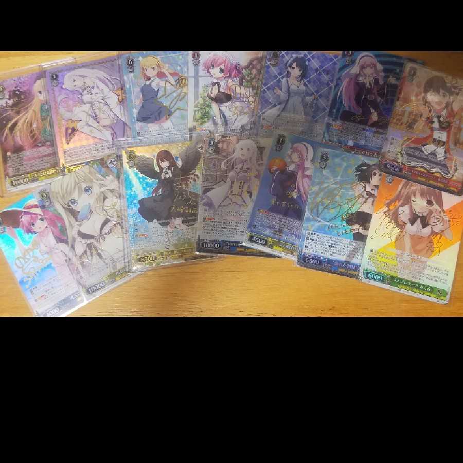 4口ヴァイスシュバルツ一周年記念くじバージョンサマ