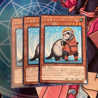 Rescue Ferret Rare, 3-card special
