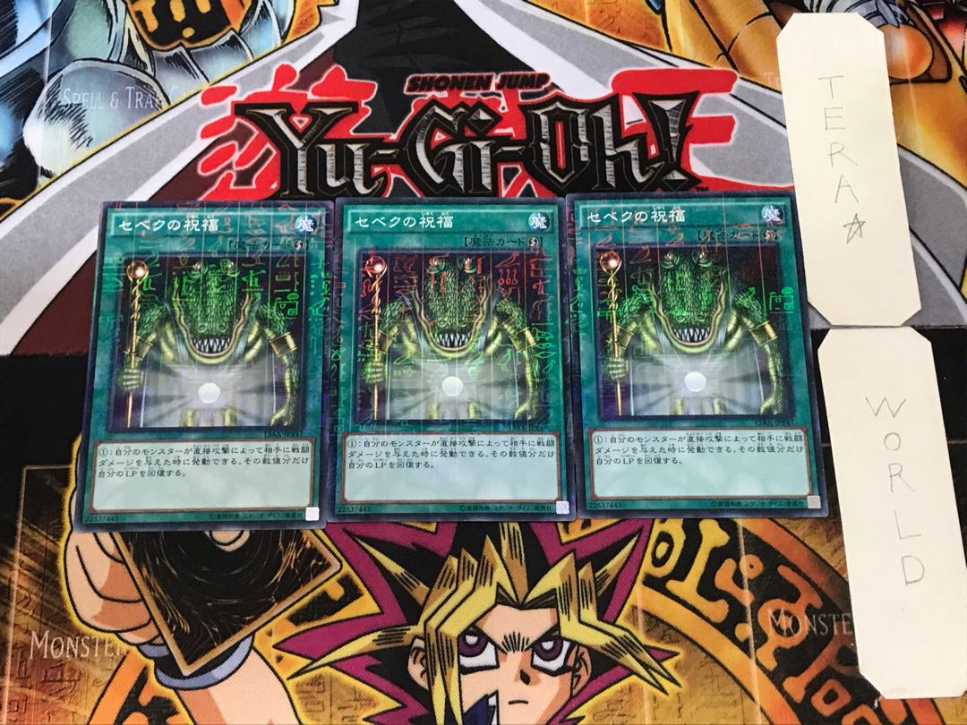 Sebek's Blessing 3 Millennium Set of 3 Tera