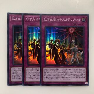 Eldlixir of Scarlet Sanguine Super Rare 3 copies Mahoko