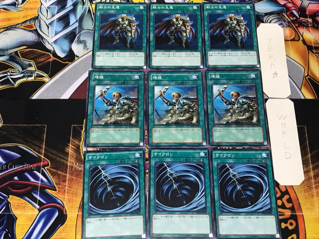 Cyclone Reinforcements The Warrior Returning Alive 1 Normal Set of 3 each Summary