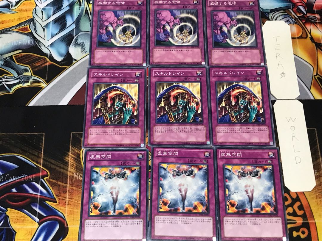 Vanity's Emptiness Skill Drain Threatening Roar 1 Normal Set of 3 each Roar 3 Normal Set of 3 each