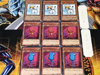 Ojama Blue Red Rescue Cat 2 Normal Set of 3 each Conclusion