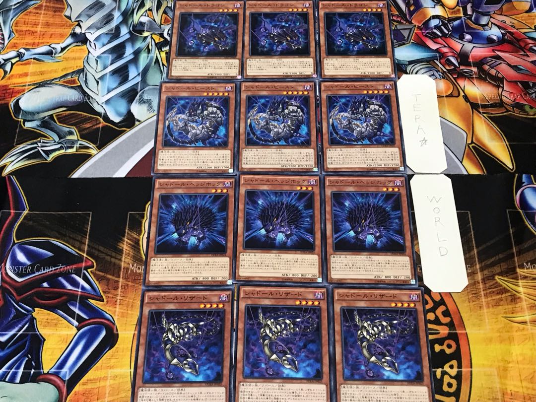 Shaddoll Squamata Hedge Beast Dragon 8 Normal Set of 3 each Summary