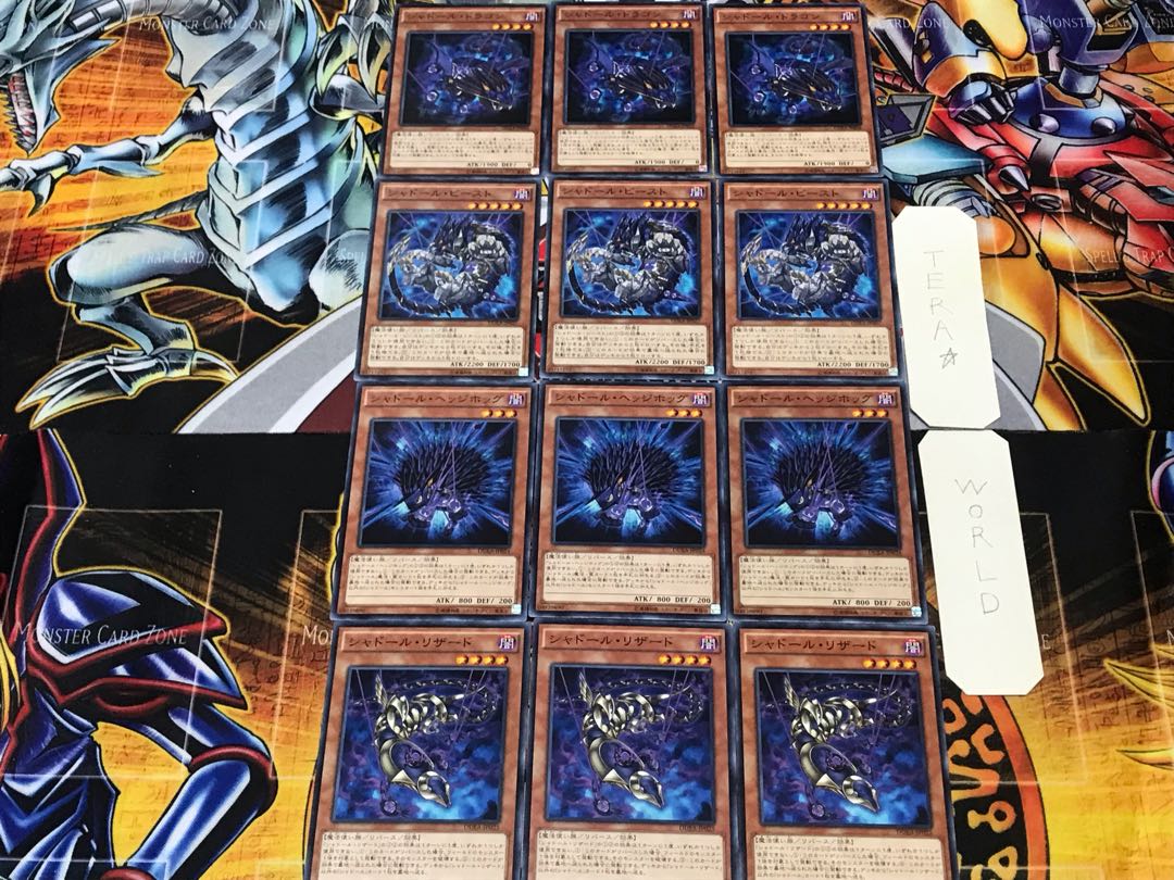 Shaddoll Squamata Hedge Beast Dragon 10 Normal Set of 3 each Conclusion