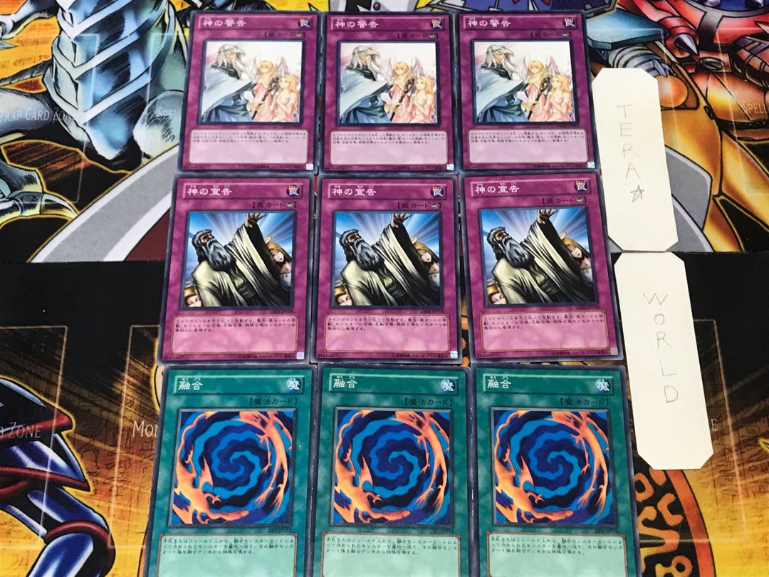 Polymerization Solemn Judgment Solemn Warning 1 Normal Set of 3 each Summary
