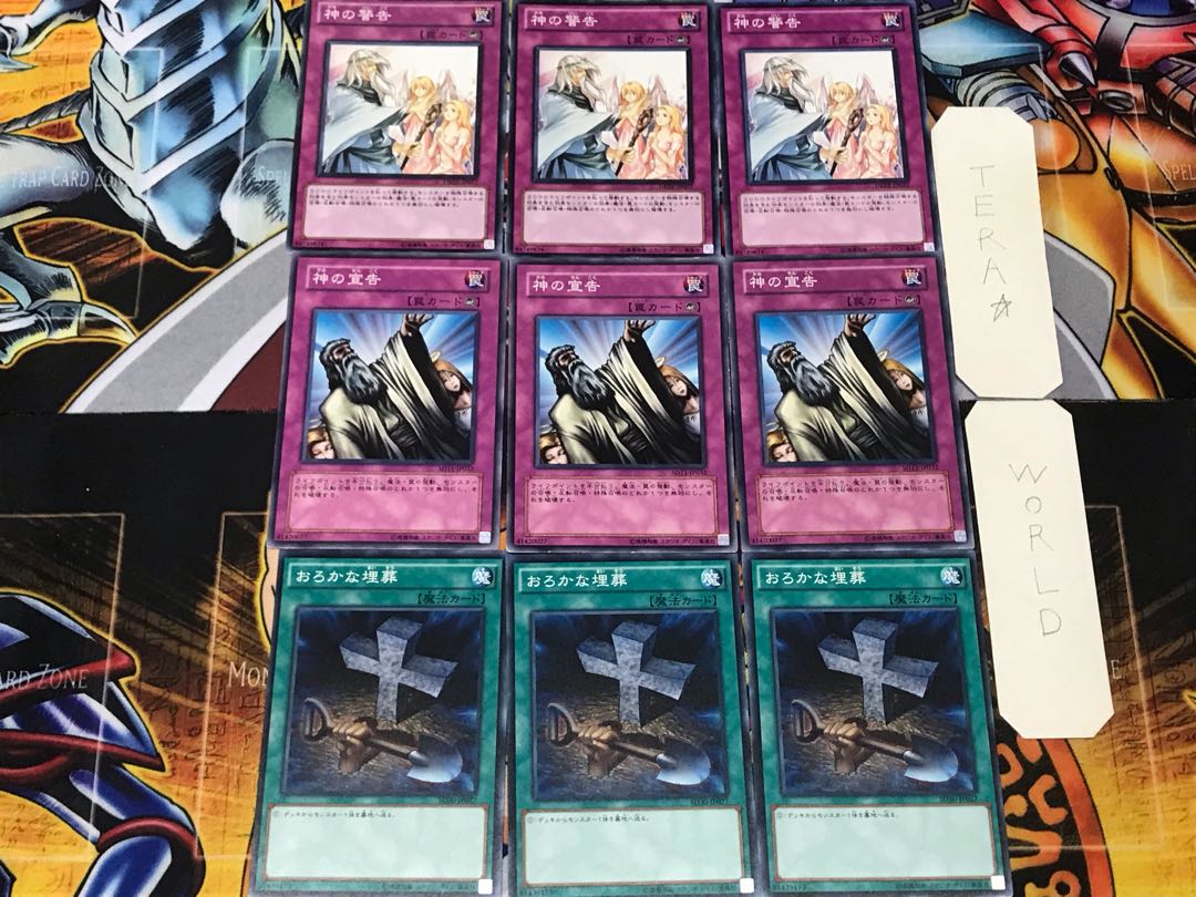 Foolish Burial Solemn Judgment Solemn Warning 3 Normal Set of 3 each Summary