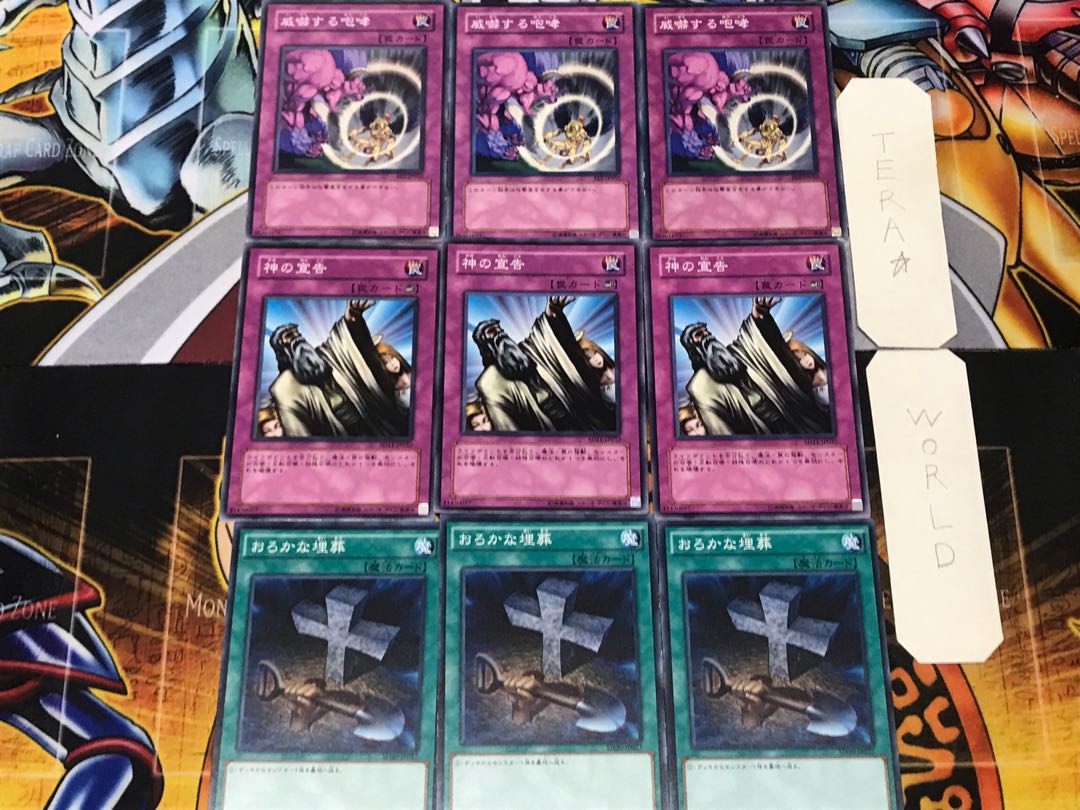 Foolish Burial Solemn Judgment Threatening Roar 1 Normal Set of 3 each Summary