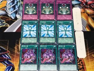 貪欲な壺 死者蘇生 マクロコスモス 3 ノーマル 各3枚セット まとめ