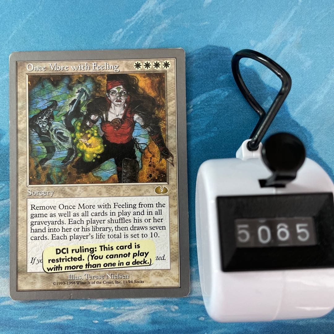 MTG 2 cards Once More with Feeling