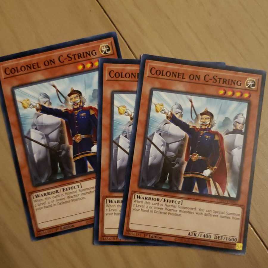English version Colonel on c string 1枚
