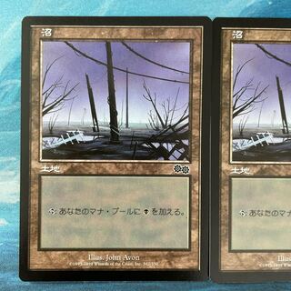 MTG 2 cards Swamp