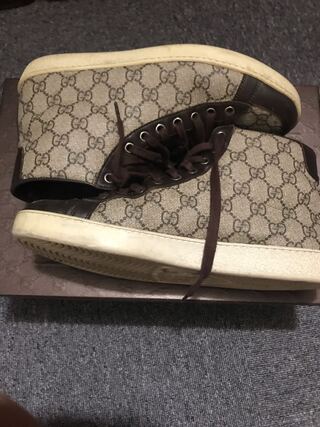 GUCCI ハイカット スニーカー 26.5cm