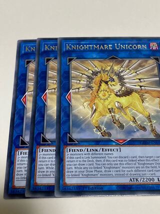 Knightmare Unicorn English EU edition 3 copies