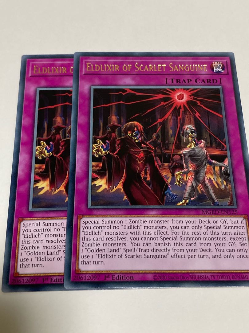 Eldlixir of Scarlet Sanguine English EU edition 2 copies