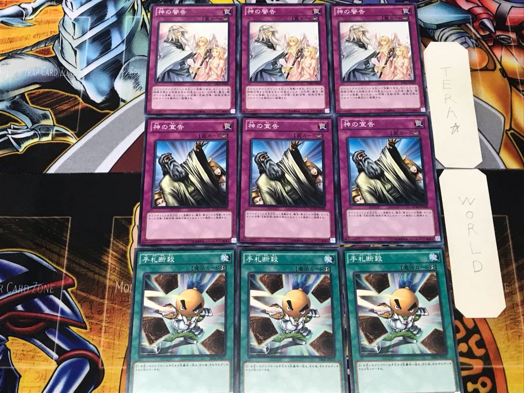 Hand Destruction Solemn Judgment Solemn Warning 2 Normal Set of 3 each Summary