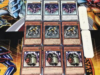 Scrap Golem Beast Dragon 2 Rare Set of 3 each Conclusion