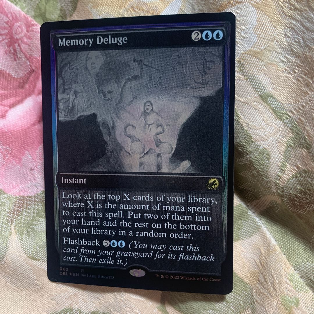 Memory Deluge DBL silver foil