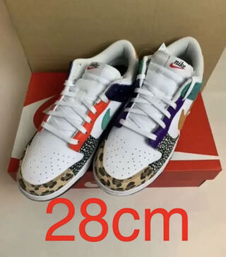 Nike WMNS Dunk Low "Patchwork" ダンクパッチワーク 28cm