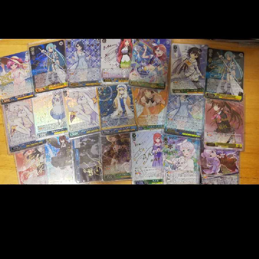 5口ヴァイスシュバルツ一周年記念サイン確定パック 1枚