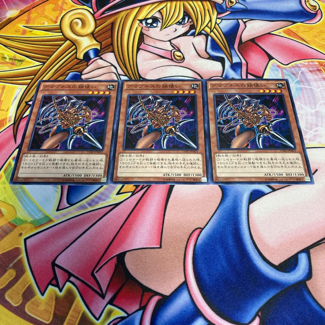 Amazoness Chain Master with scratches