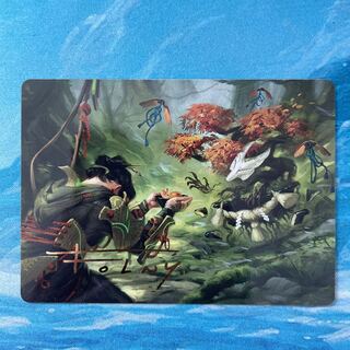 MTG 箔押し アートカード 精霊との融和