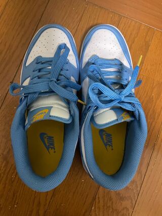 NIKE W DUNK LOW Coast University Gold 27cm