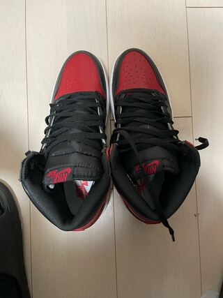 Nike Air Jordan 1 Retro High OG Bred 26.5cm 26.5cm