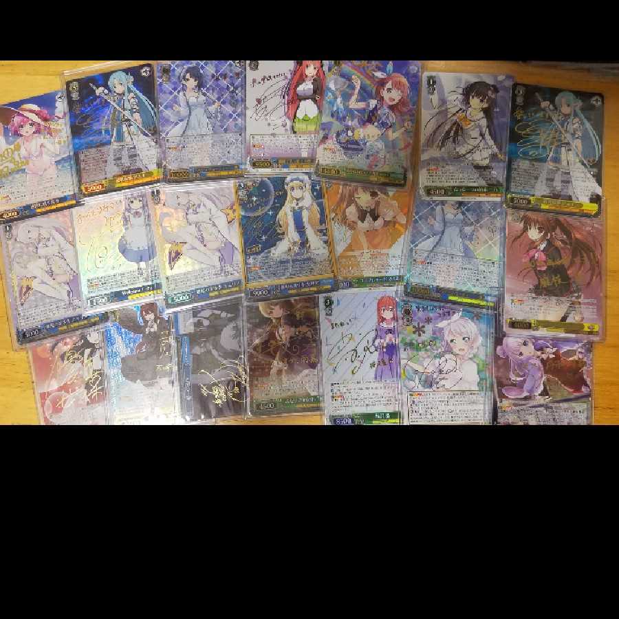 3口ヴァイスシュバルツ一周年記念サイン確定パック 1枚