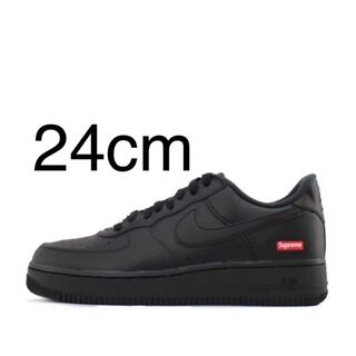 Supreme × Nike Air Force 1 Low Black 24cm