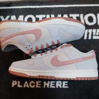 NIKE DUNK LOW fossil rose 27cm 27cm