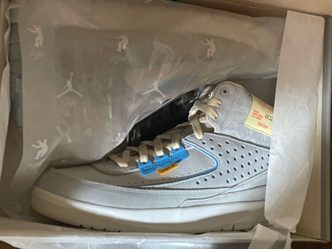 UNION Nike Air Jordan 2 Grey Fog 26cm
