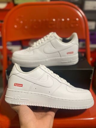 Supreme × Nike Air Force 1 Low "White" 26cm