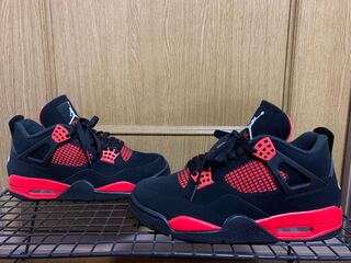 【5,000円OFFクーポン適用】エアジョーダン4レッドサンダー 27cm