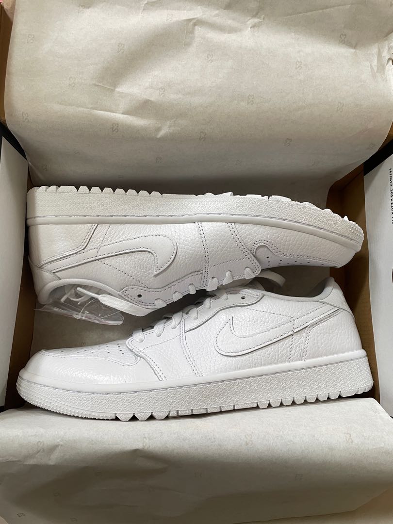 Nike Air Jordan 1 Low Golf "Triple White" 27cm