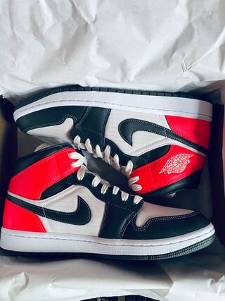 Nike WMNS AJ1 Mid "Light Orewood Brown" 28cm