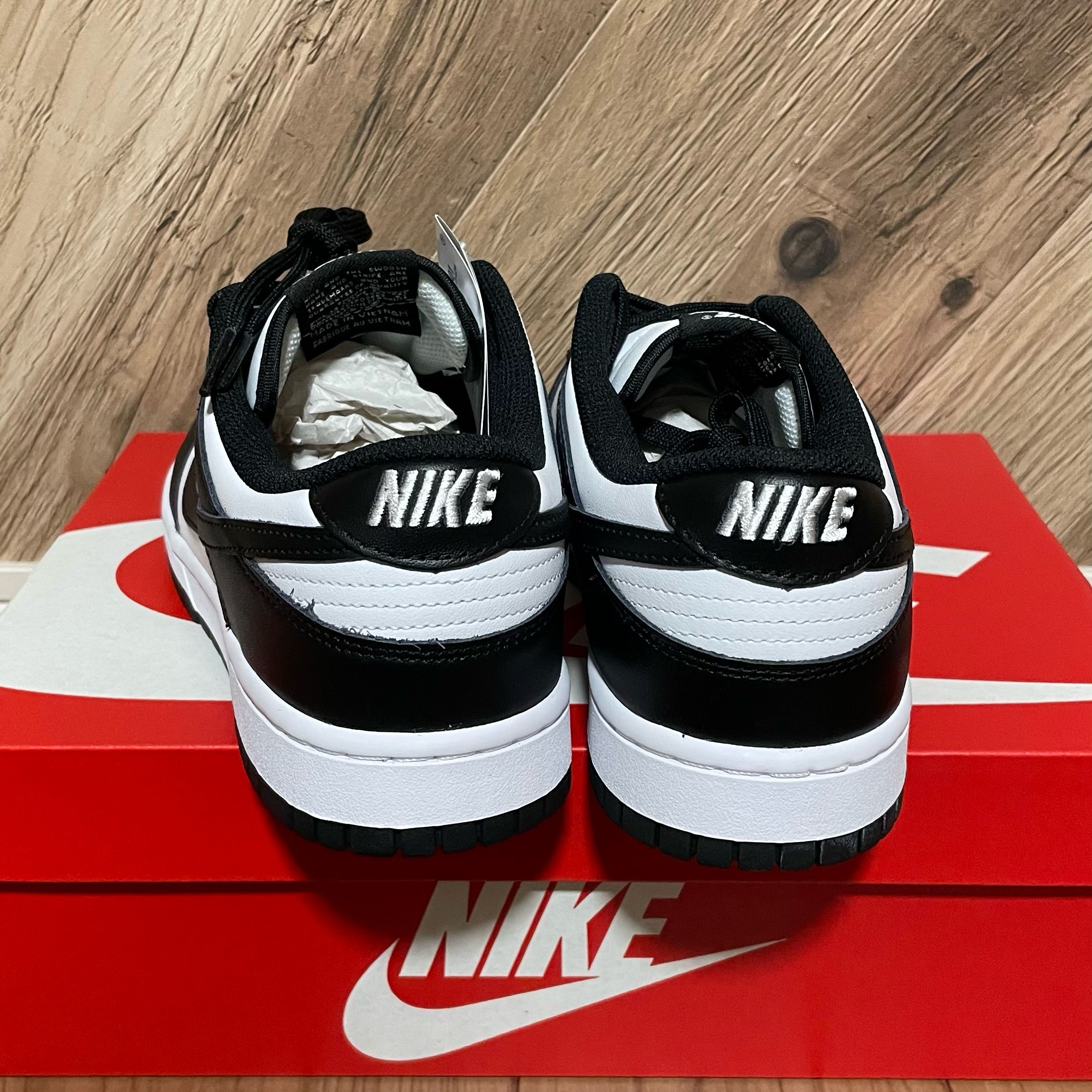 Nike WMNS Dunk Low "White/Black" 28cm
