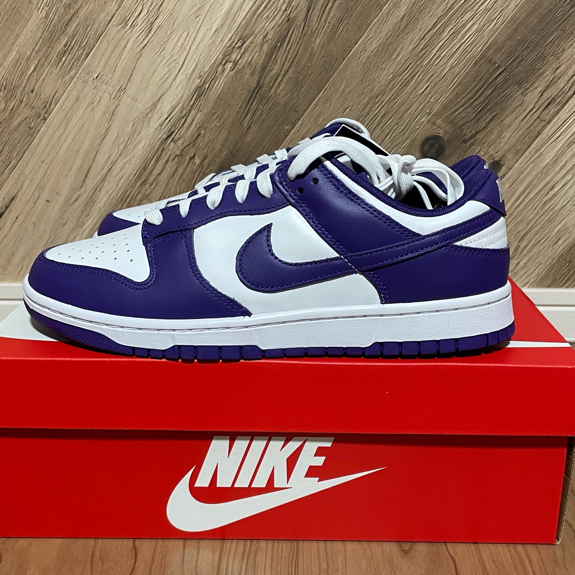 Final price drop! Nike Dunk Low Championship Court Purple 28cm