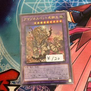 アマゾネスペット虎獅王 ウルトラレア　1枚