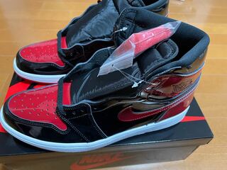 Nike Air Jordan 1 High OG "Patent Bred" 27 27cm