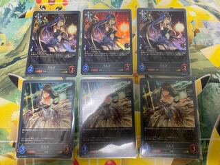 シャドウバースエボルヴ　ウルズ　進化前　進化後　各３枚 1枚