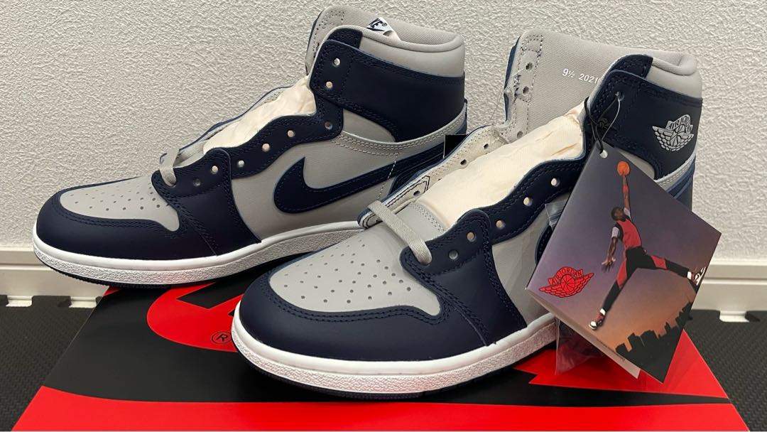 Nike Air Jordan 1 High 85 Georgetown 27.5cm