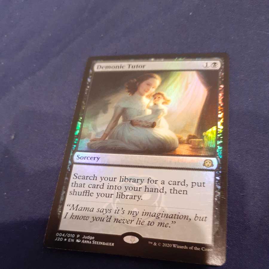 Demonic Tutor Judge's Reward