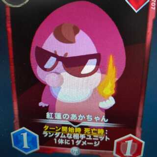 2枚組 紅蓮のあかちゃん（バラ可）