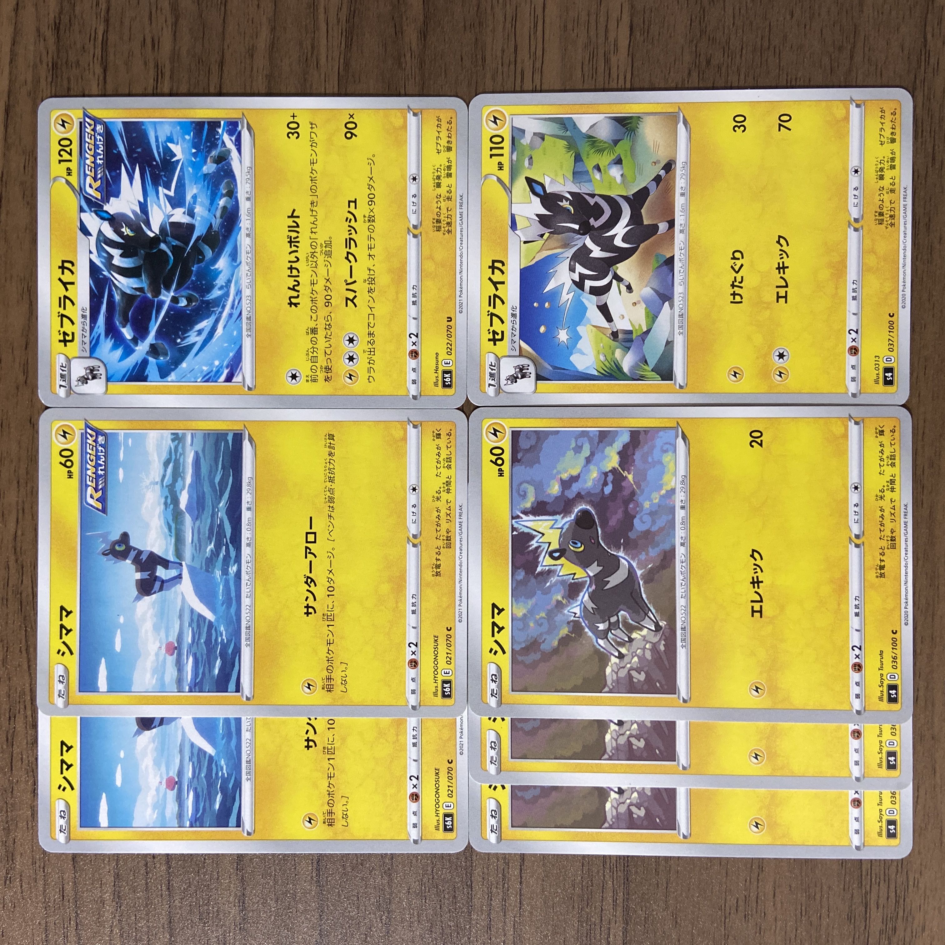 Blitzle Zebstrika 7 in total