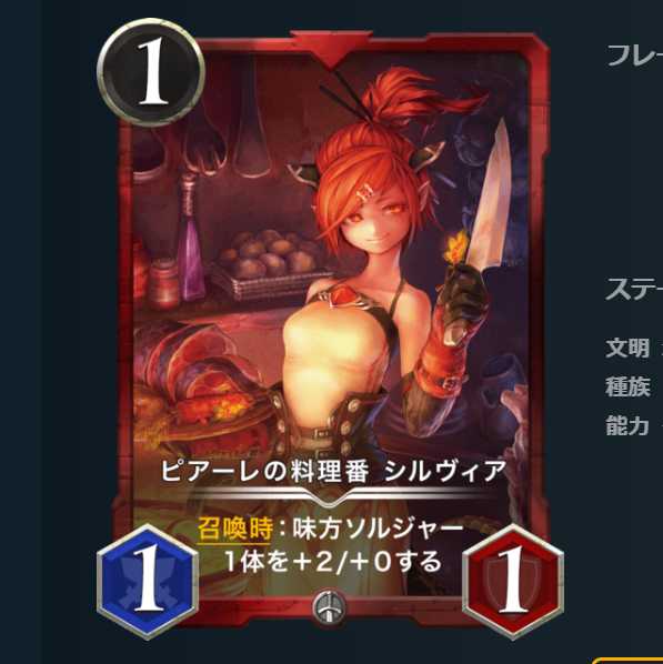 ピアーレの料理番 シルヴィア